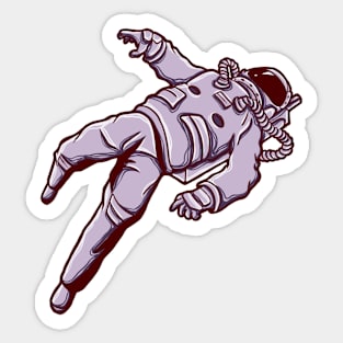 astronauts Sticker